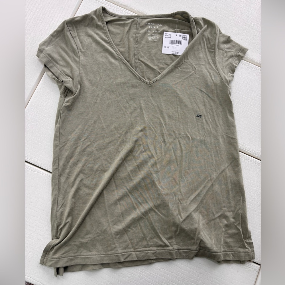 Olive Army Green Soft & Sexy Top